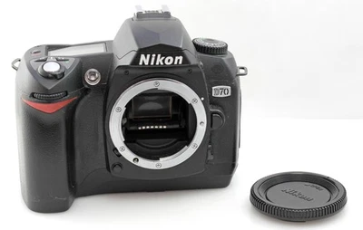 Nikon D70 Camera Body - 6.1mp Digital CCD SLR DSLR Digital Camera low use - Image 1 of 4