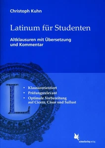 Christoph Kuhn Latinum für Studenten. Altklausuren - Imagen 1 de 1