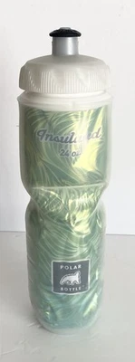 Polar Bottle Insulated Water Bottle 24 Oz Neon Green BPA-Free Made USA Cycling - Image 1 of 4