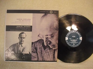 Aaron Copland, Leo Smit, The Jazz Concerto / Samuel Barber, Louis Kaufman Violin - Picture 1 of 4