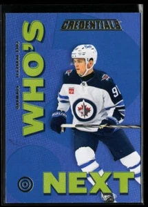 2023-24 Upper Deck Credentials Who's Next #WN-CP Cole Perfetti - Picture 1 of 2