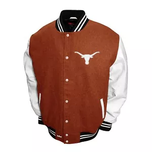 Franchise Club Mens NCAA Wool Varsity Letterman Jacket - Picture 1 of 29