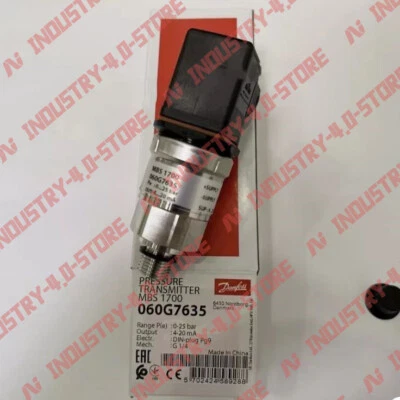 1PCS New DANFOSS MBS1700 060G7635 Pressure Transmitter - Image 1 of 2