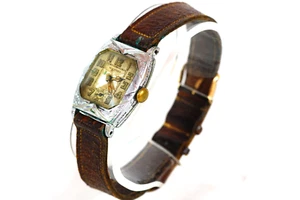Webro Swiss Watch 15 Jewels Men's Mechanical Webro Wristwatch Not Running - Picture 1 of 11