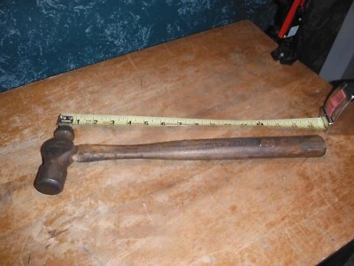Vintage True Temper Ball Peen Pein Hammer WGT TOTAL 1 LB 8.7 OZ - Image 1 of 4