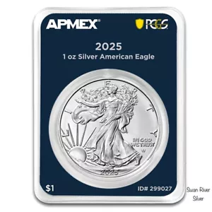 2025 American Eagle FirstStrike 1oz Silver Coin - Picture 1 of 2