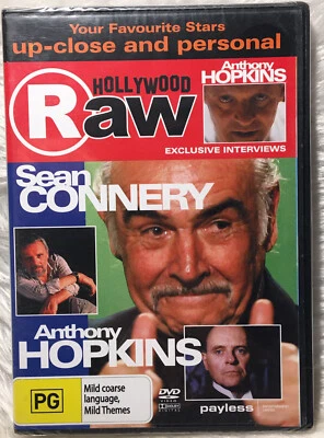 DVD - Hollywood RAW - Anthony Hopkins & Sean Connery - Interviews NEW Region ALL - image 1 of 2