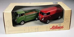 Schuco Junior Line, set di 2 autobus VW T1, 1:43, confezione originale #K36 - Foto 1 di 2