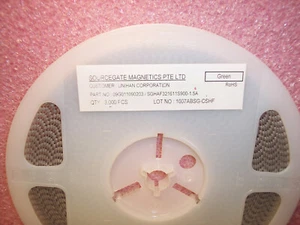 QTY (3000) 90 Ohm 1.5A 1206 CHIP FERRITE BEADS SGHAF321611S900-1.5A SOURCEGATE - Picture 1 of 1