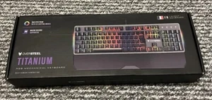 Oversteel TITANIUM Mechanical Gaming Keyboard, RGB, Red Switch, FR Layout - Picture 1 of 4
