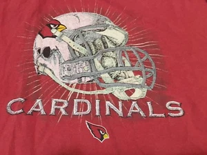 Arizona Cardinals Large Red T Shirt NFL Team Apparel - Picture 1 of 6