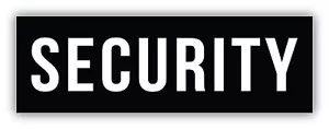 Calcomanía de vinilo de seguridad - Imagen 1 de 1