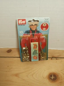 Rara Prym Vintage Prym 10 Bottoni 12mm Made In West Germany - Foto 1 di 15