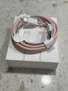 Original USB-C Fast Charger For iPhone 15 16 Pro Max XS Type C Cable Pink 6 Ft - Picture 1 of 7