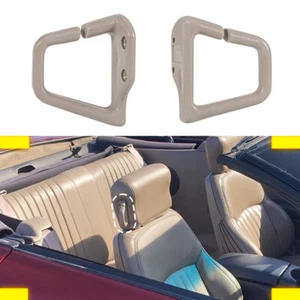 For 1993-2002 Camaro Firebird Convertible Ebony Seat Belt Shoulder Guides US - Bild 1 von 9