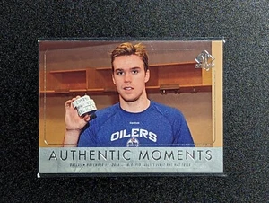 106 Connor McDavid - Authentic Moments - UD 2016-17 SP Authentic - Upper Deck - Bild 1 von 2