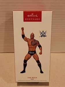 2023 Hallmark Keepsake Ornament - WWE The Rock Dwayne Johnson NIB - Picture 1 of 5