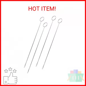 4 Pcs Sewing Loop Turner Hook, Needle Hook with Latch, Tongue Crochet Tool for F - Picture 1 of 2