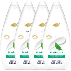 Body Wash, Fresh Care, Value-Size 4-Pack – Soothing Moisturizing Cleanser - Picture 1 of 6