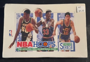 1992-93 NBA Hoops Series 1 Factory Sealed Box 36 Packs Dream Team Michael Jordan - Picture 1 of 5
