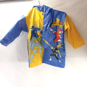 Power Rangers Rain Jacket Vintage High Point Accessories Boys Size 4 As Is - Picture 1 of 10
