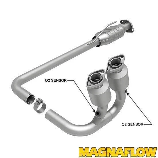 Convertidor catalítico de escape Magnaflow 93649 ajuste directo para 04+Jeep Wrangler 4,0 L Foto 1 de 1