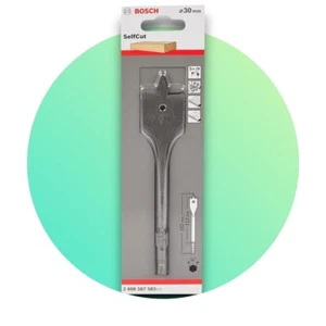 Bosch 30mm Selfcut Flat Bits (Hex Shank) Spade Bit 30 x 152mm - 2608587583 - Bild 1 von 4