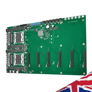 X99 DUAL PLUS Miner Motherboard 4 *USB3.0 LGA 2011-3 V3/V4 CPU Socket 8* SATA3.0 - Picture 1 of 11