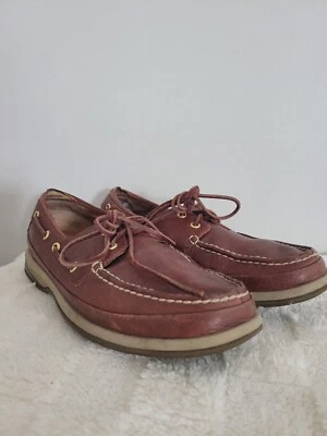 sperry gold cup ASV leather boat shoes men slides size 9    - Image 1 of 4