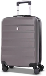 55x40x20 Handgepäck Koffer 4 Rollen Leicht Hartschale Passend Lufthansa 55x40x23 - Bild 1 von 6
