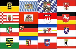 Flaggen Fahnen Bundesländer 90 x 150 cm mit Ösen Bundesflaggen - Bild 1 von 17