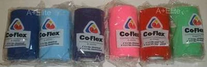 Andover CO-FLEX 4"x5Yd Cohesive Bandage Self Adherent Color Wrap Latex -ONE- USA - Picture 1 of 8