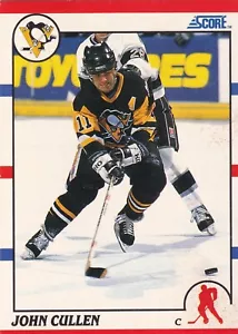 1990-91 Score #73 John Cullen Pittsburgh Penguins + (Yes 4 Free Mystery Cards) - Bild 1 von 2