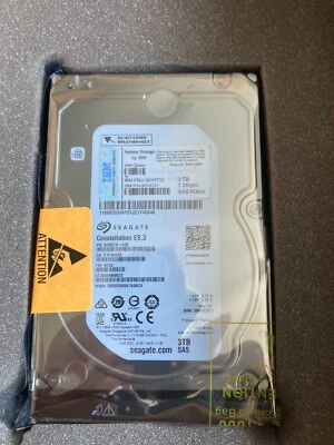 NEW SEALED  IBM 90Y8732 / 90Y8731 SAS HARD DRIVE 3TB (INC VAT) - Image 1 of 4