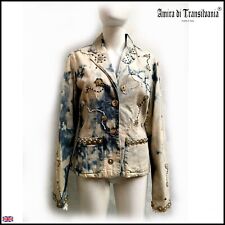 woman clothing elegant jacket classic luxury fashion denim jeans italian brand