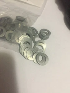 Porsche Hardware 8mm wavy washer Zinc 100 pc Din 137 - Picture 1 of 2