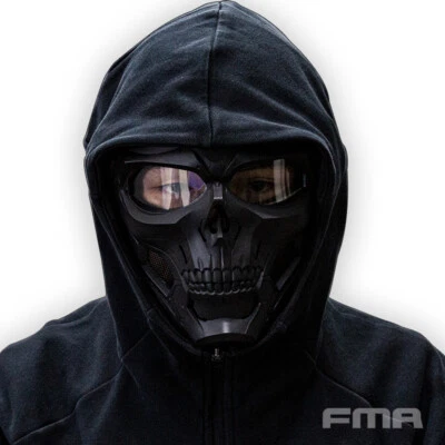 FMA Skull Face Mask Tactical Ful Face Mask Skull Protective Duty Army Cosplay - Image 1 of 4