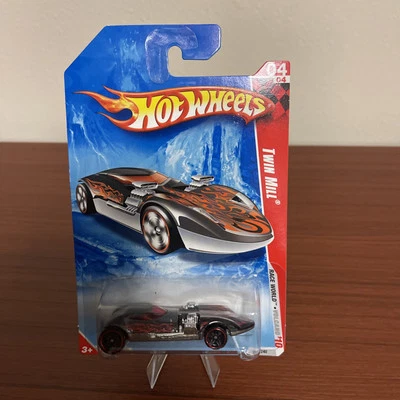 HOT WHEELS 2010 Race World Twin Mill Black Flames 210/214 - Image 1 of 4
