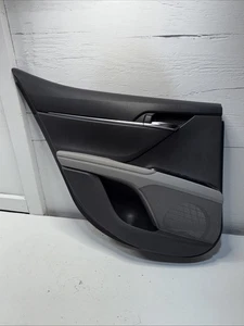2018-2024 TOYOTA CAMRY REAR LEFT DRIVER SIDE DOOR TRIM COVER PANEL OEM - Picture 1 of 11