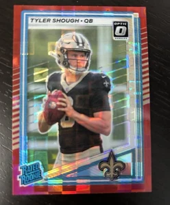 2025 Donruss Tyler Shough Red Optic Preview Pandora #304 RC 🔥FAST Shipping - Picture 1 of 2