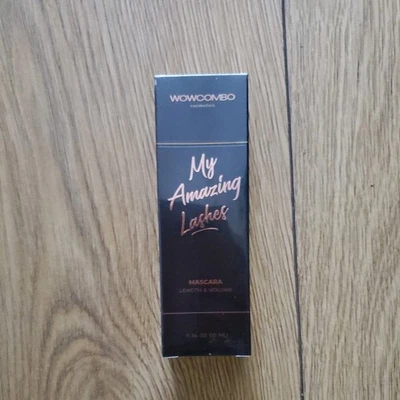 Wowcombo BLACK My Amazing Lashes Mascara ~ Lifts Curl Thicken Lengthen GENUINE