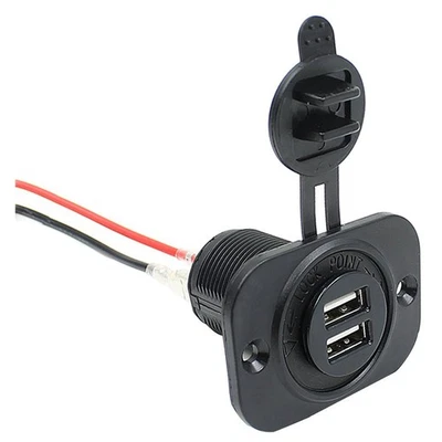 Car Zigarettenanzünder Buchse Dual Usb Adapter 12V Stecker Für Handy  Table7370 - Bild 1 von 4