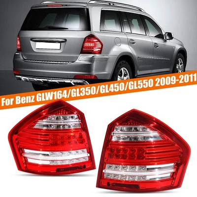Pair Tail Light Rear Lamp For Mercedes Benz W164 GL450 GL350 2009-2011 - Image 1 of 4