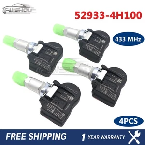 4X TPMS Sensors for Hyundai H-1 / Starex Continental / VDO pre-pr 52933-4H100 - Picture 1 of 12