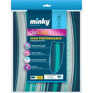 Minky Deluxe Bügelbrettbezug passend für 122 x 38 cm Filzunterlage verschiedene Designs - Bild 1 von 4