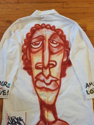 Banksy ÚNICO EN SU CLASE DR.NUSE89 Graffiti Muerte Nueva York Arte Original Andy Warhol ENORME VISTO Foto 1 de 4