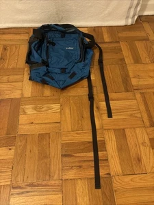 Bolsa de lona de nailon vintage LL verde frijol debajo del asiento equipaje de mano - Imagen 1 de 16