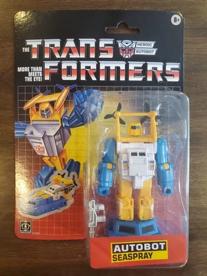 Transformers Retro Card Seaspray Deluxe Class – EXCLUSIVE – NEW IN HAND – MISB - Image 1 of 4