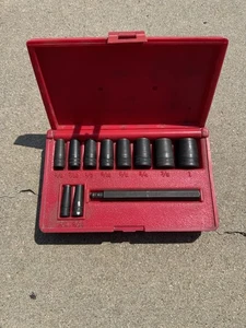 Blue Point PGH8A 11 Piece Gasket Punch Set Complete In Case FREE SHIPPING - Picture 1 of 7
