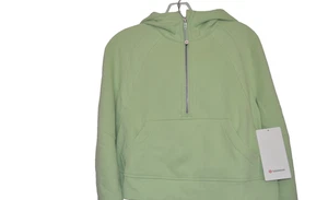 Lululemon Womens XS/S Hoodie Scuba Oversized Half Zip Cropped - Picture 1 of 7